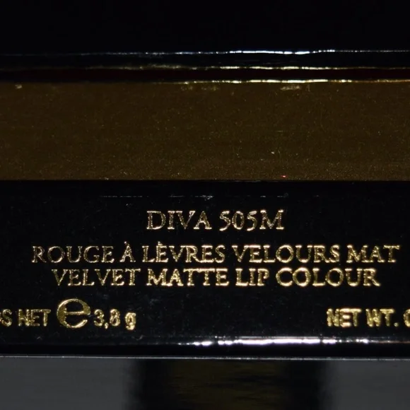 Brand New Christian Louboutin Diva 505M Velvet Matte Lipstick